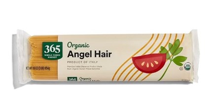 365 by Whole Foods Market, Organic Angel Hair Pasta