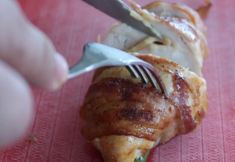 CHICKEN WITH BACON & ASPARAGUS RECIPE