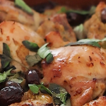 Chicken with Artichokes and Olives