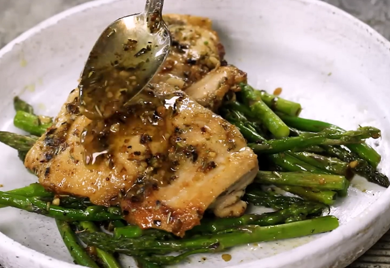Chicken with Asparagus Recipe