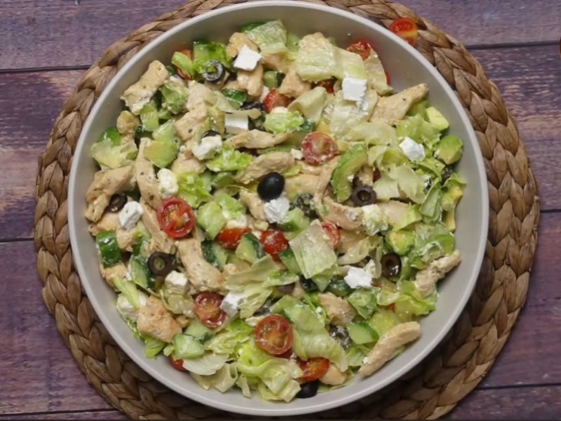 Chicken with Avocado and Feta
