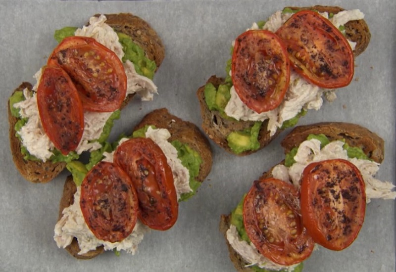 Chicken with Avocado and Tomato