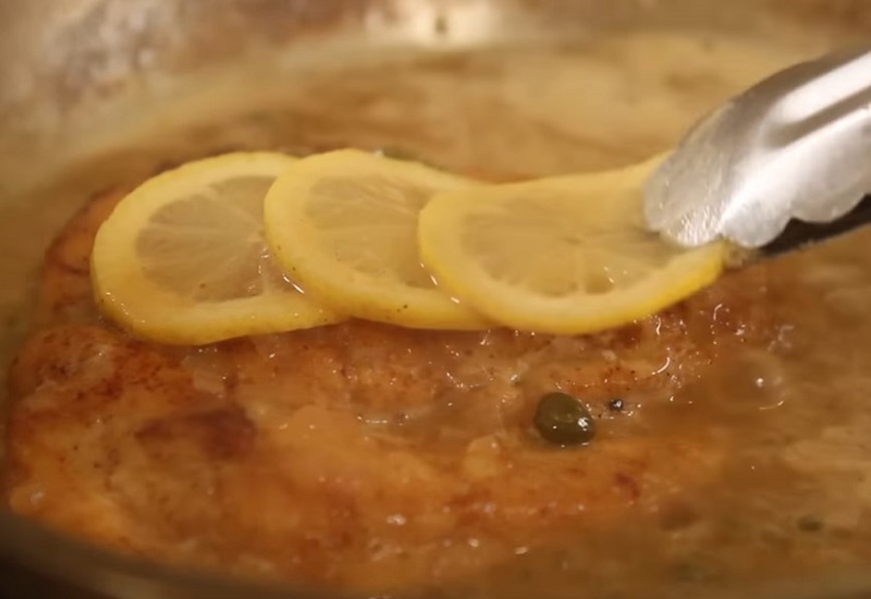 Chicken Piccata a velvety zingy lemon butter chicken with capers