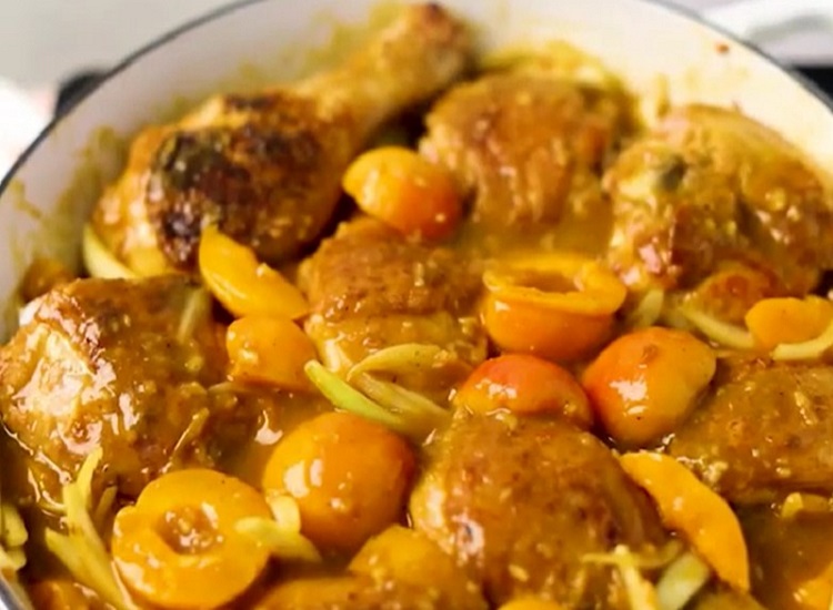 Chicken Recipes with Dates and Apricot