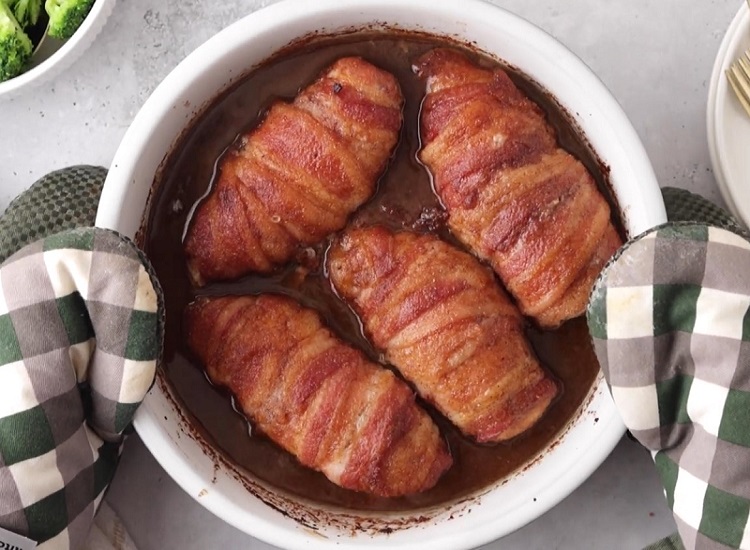 Chicken With Bacon and Brown Sugar