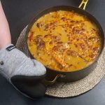 Chicken With Bell Peppers And Cheese