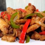 Chicken With Bell Peppers And Onions
