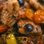 Chicken With Bell Peppers And Tomatoes