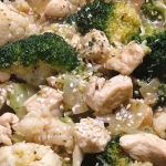 Chicken With Broccoli and Cauliflower