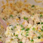 Chicken With Cream Of Mushroom and Rice