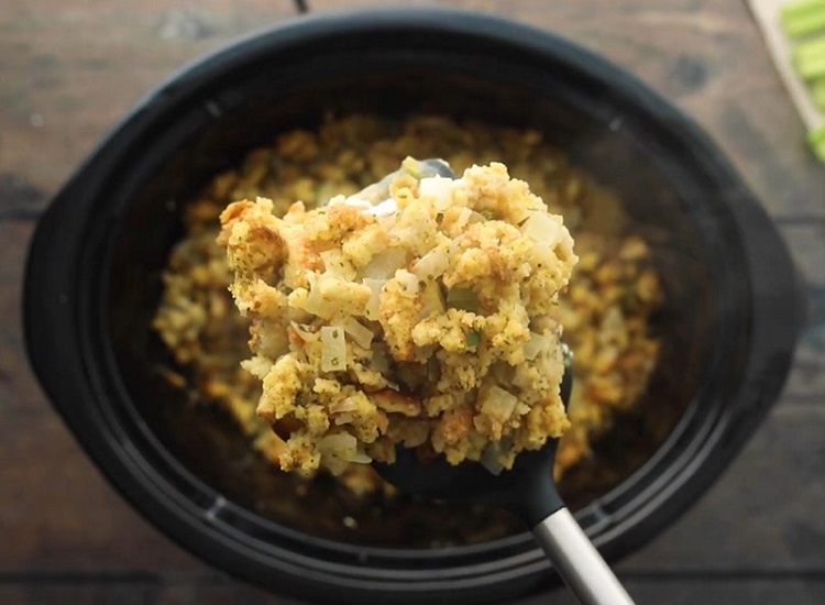 Chicken With Dressing In Crockpot
