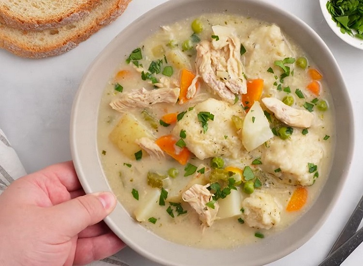 Chicken With Dumplings Soup
