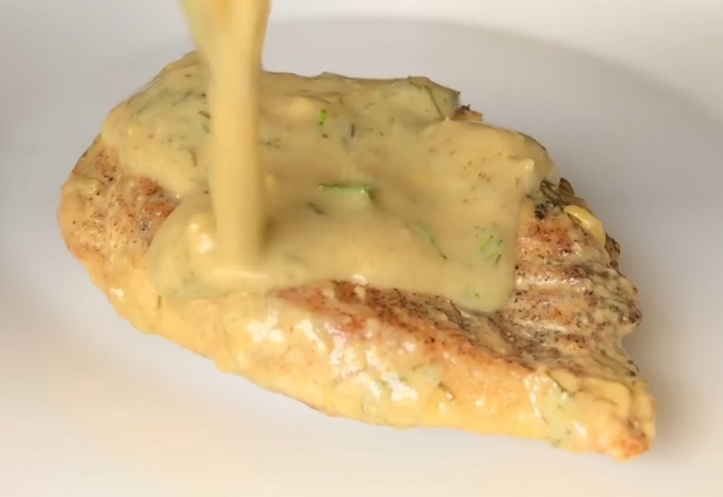Chicken with Dill Cream Sauce Recipe