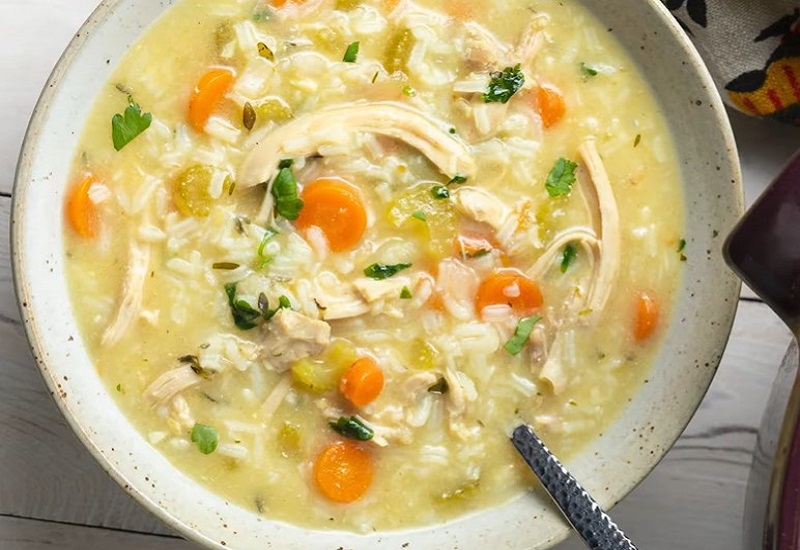 Creamy Chicken and Rice Soup Recipe