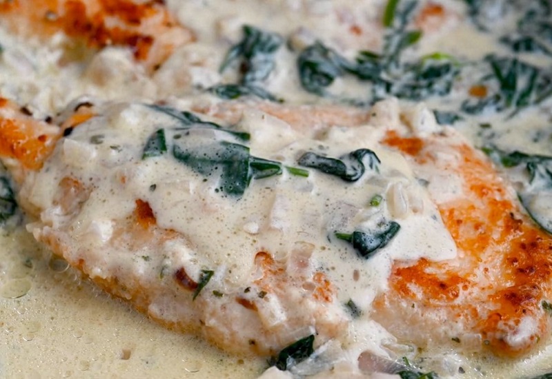 Delicious Creamy Boursin Chicken