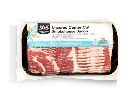 Uncured Center Cut Smokehouse Bacon