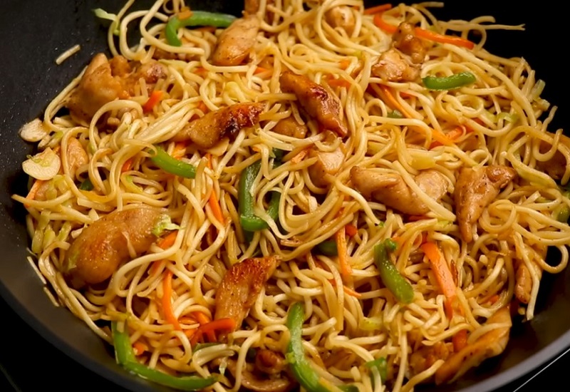 CHICKEN NOODLES RECIPE