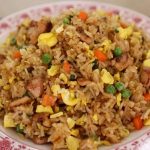 Chicken With Fried Rice and Egg