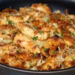 Chicken With Garlic Parmesan Rice