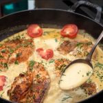 Chicken With Garlic Parmesan Sauce