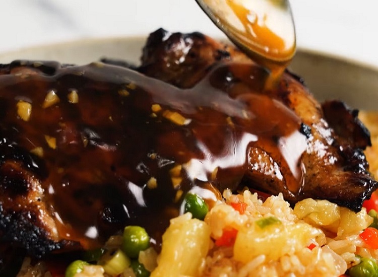 Chicken With Honey And Soy Sauce