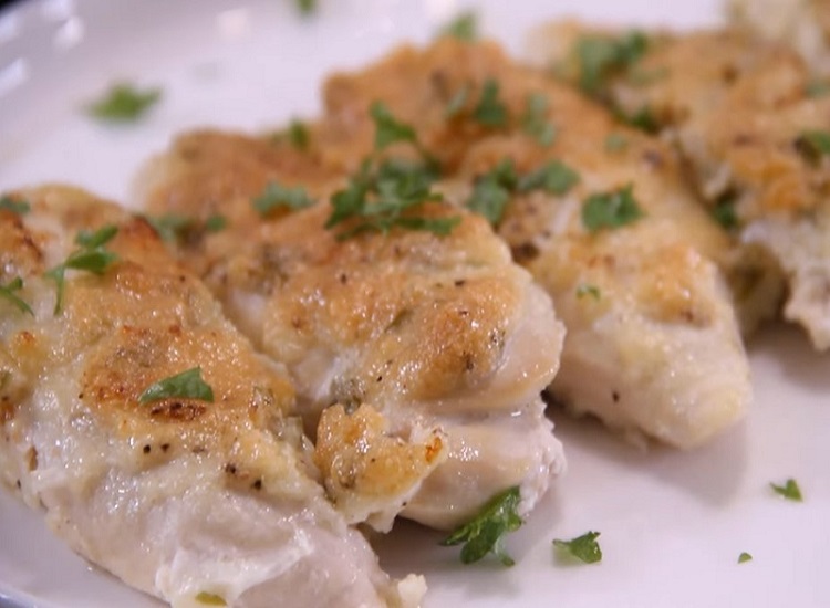 Chicken With Mayo And Parmesan