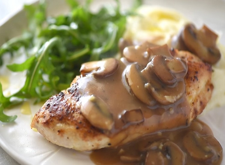 Chicken With Mushrooms Recipe