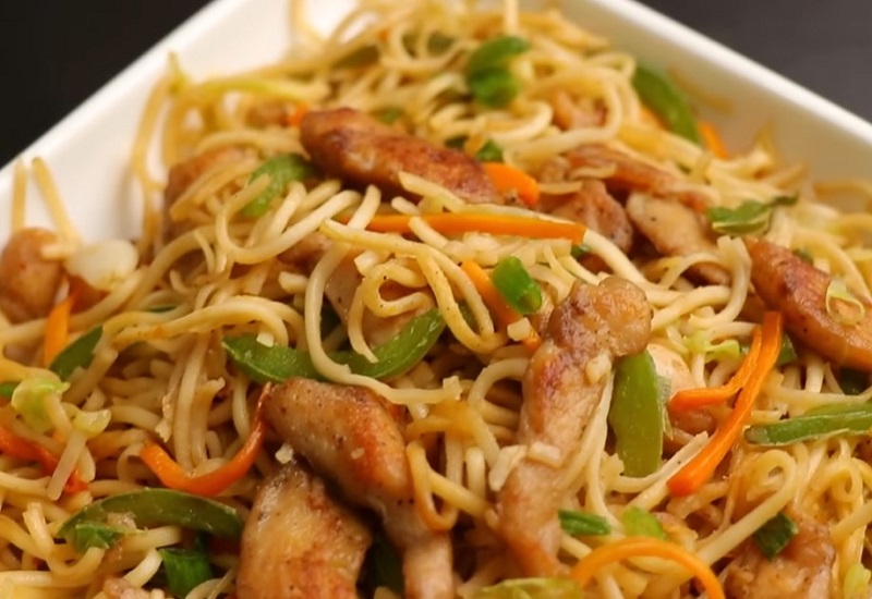 Chicken With Noodles Recipe