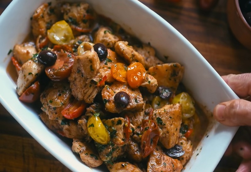 Chicken and Tomatoes Recipe