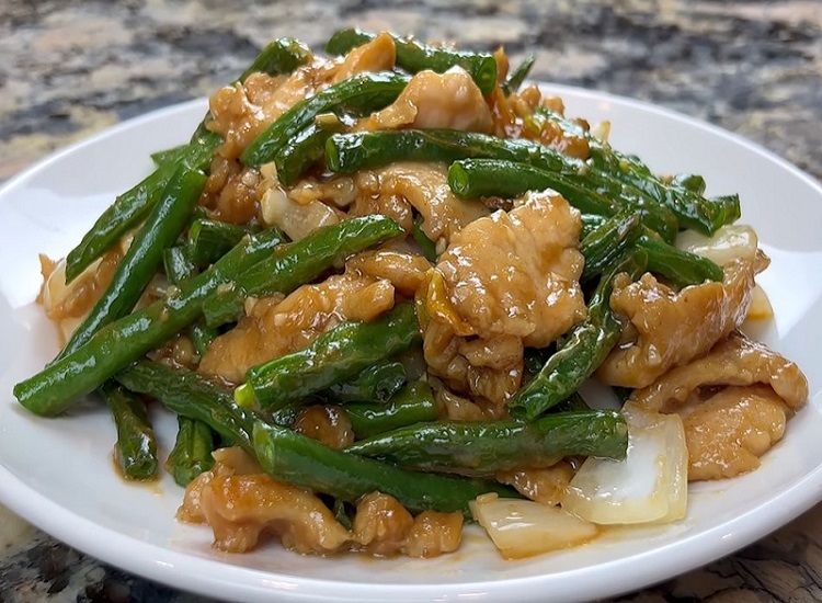 Green Bean And Chicken Stir Fry
