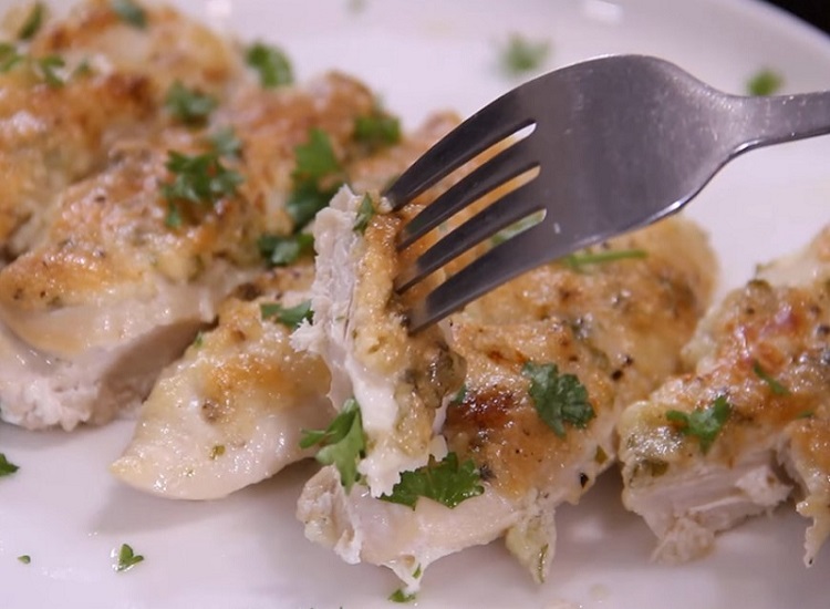 Mayo Parmesan Garlic Chicken