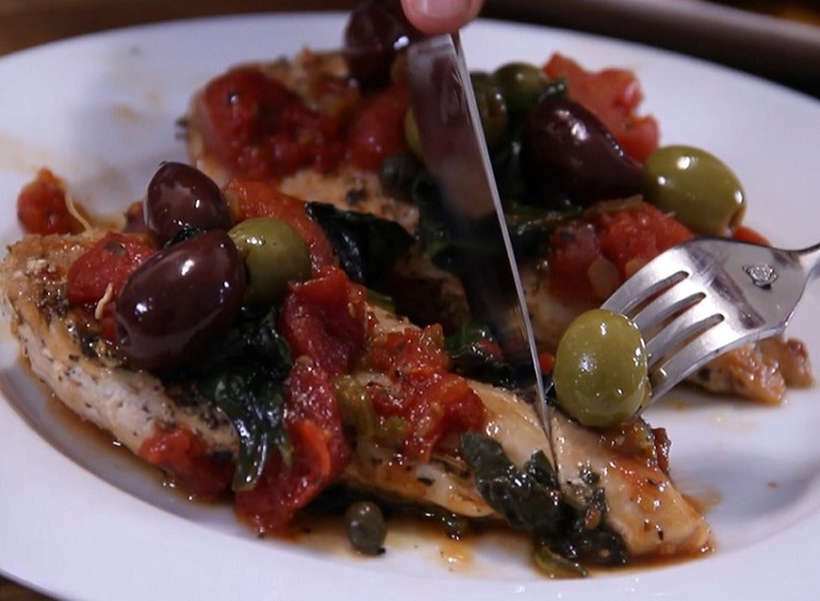 Sicilian Olive Chicken