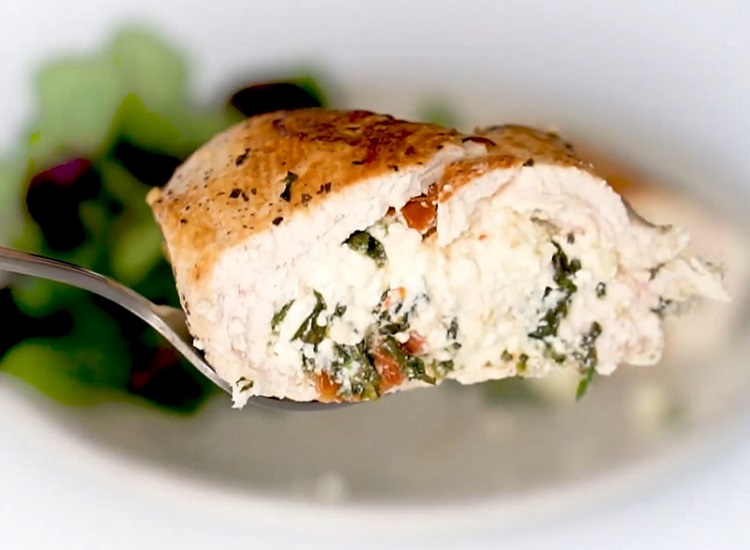 Spinach and Feta Stuffed Chicken Breasts