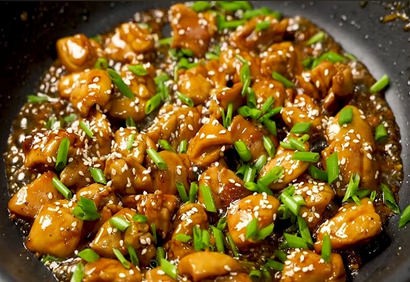 Chicken With Teriyaki Sauce