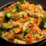 Chicken With Vegetables And Rice