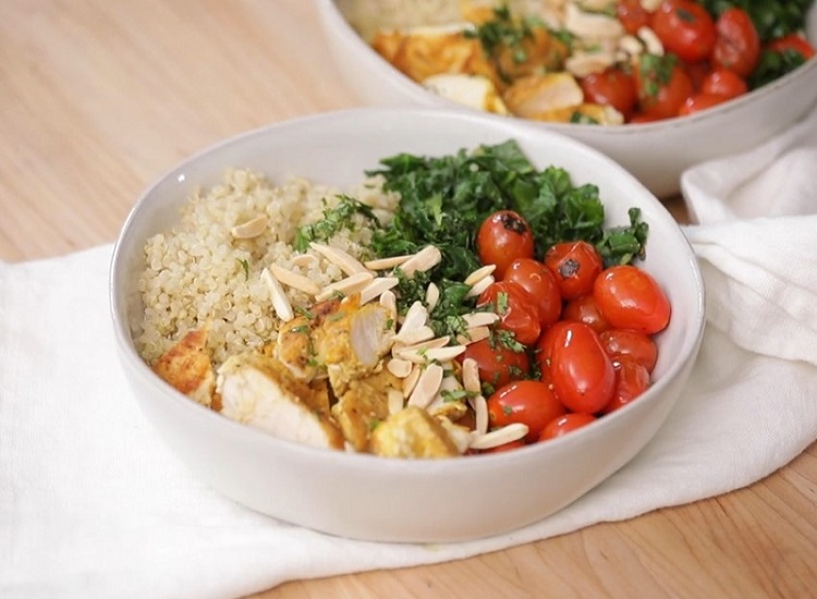 Chicken and Quinoa Grain Bowls