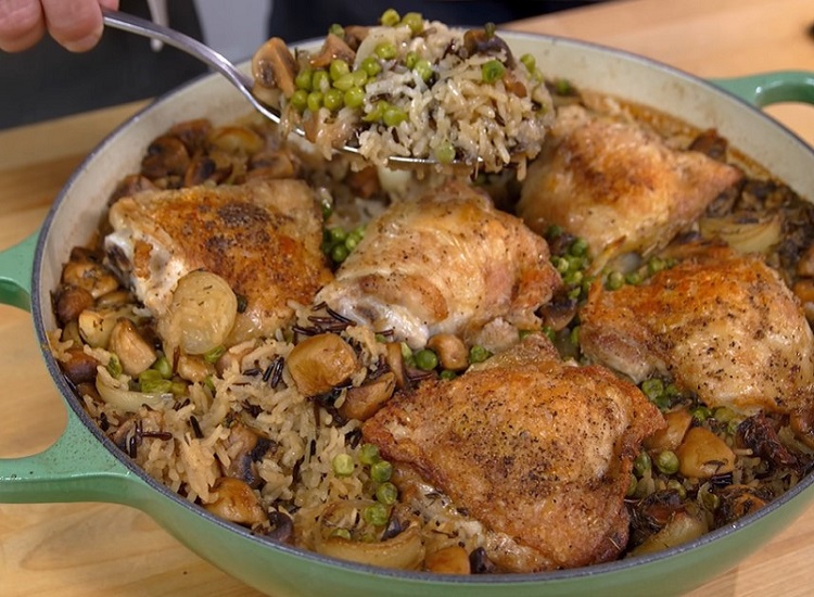 Chicken and Wild Rice Casserole