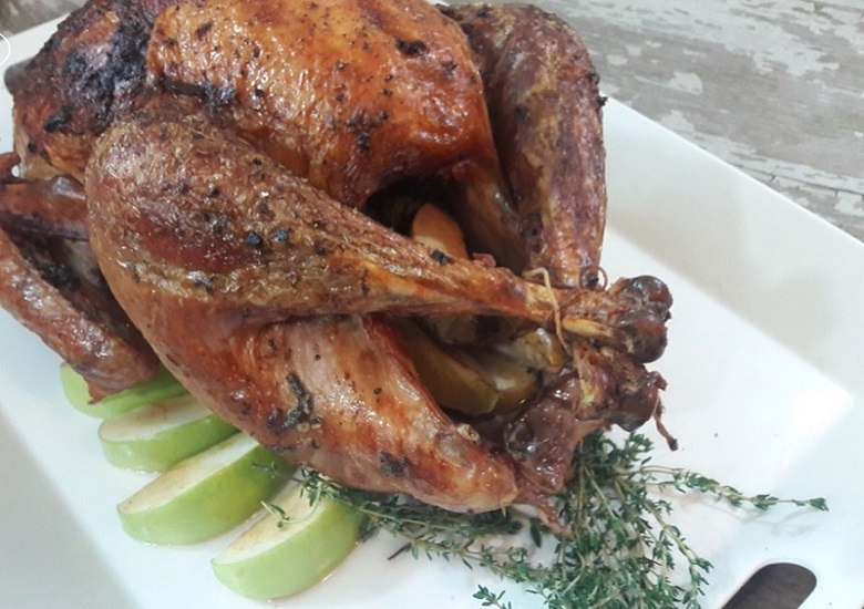 Apple Herb Stuffed Turkey Recipe