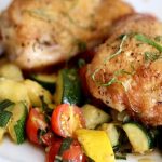 Chicken With Yellow Squash