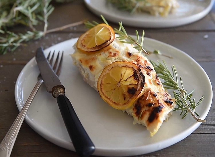 Chicken With Yogurt And Parmesan Cheese