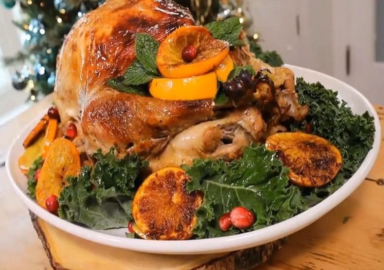 Juicy and Tender TURKEY in orange brine