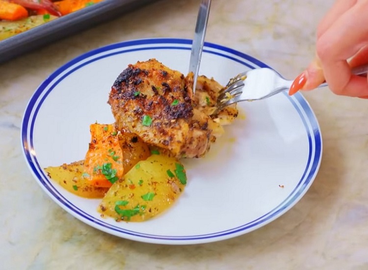 Sheet Pan Za’atar Chicken Recipe