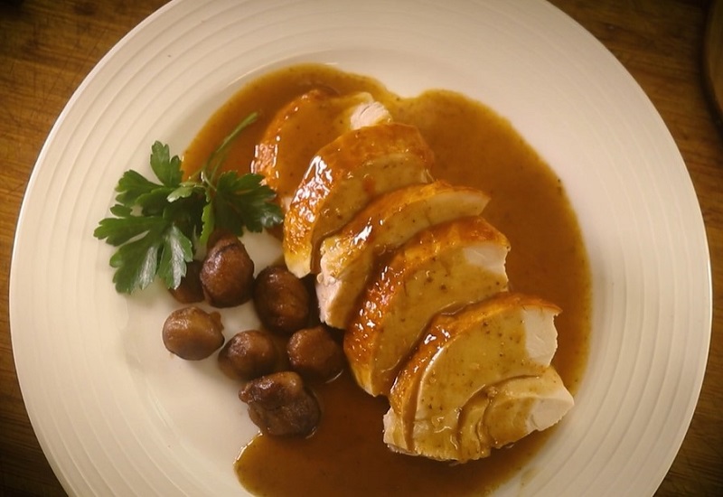 Turkey With Cheesecloth