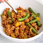 Turkey With Green Beans