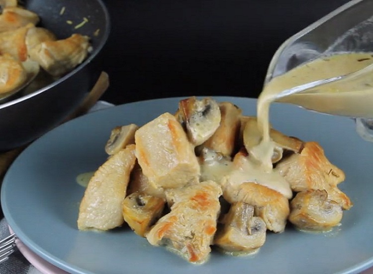 Turkey With Mushrooms