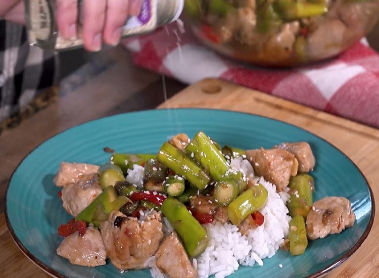 Turkey with Asparagus