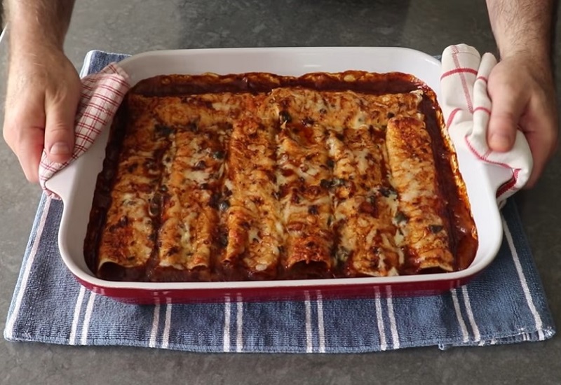Easy Shrimp Enchiladas
