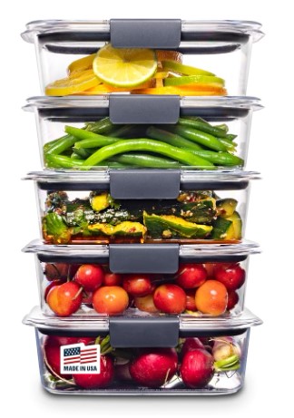 Rubbermaid Brilliance BPA FreeContainers