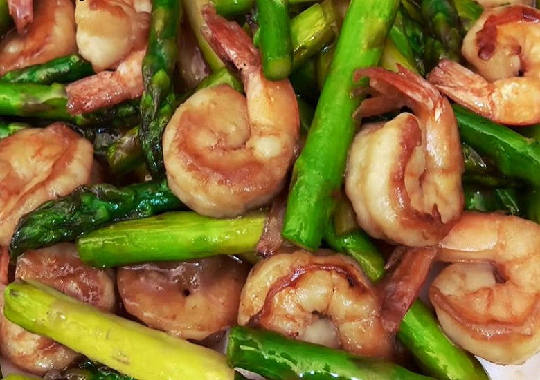Shrimp With Asparagus Recipe