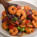Shrimp With Bell Peppers And Onions
